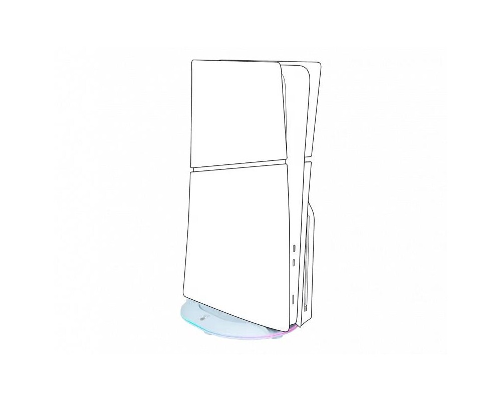 Геймърски аксесоари Вертикална поставка Nacon, За конзола с хъб PS5 Slim 2
