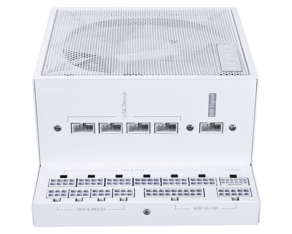 Захранване Lian Li EDGE EG1300 White 1300W 80+ Platinum PCIe 5.1, ATX 3.1 6