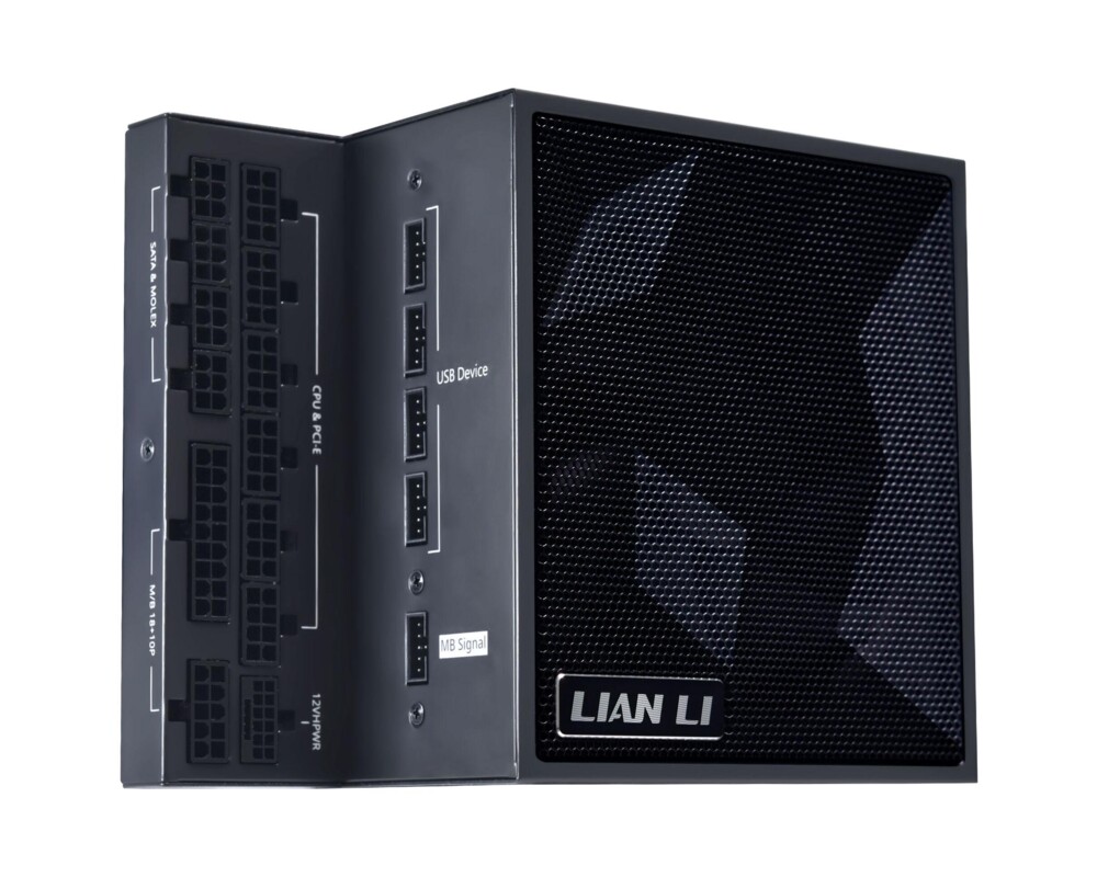Захранване Lian Li EDGE EG0850 Black 850W 80+ Platinum PCIe 5.1, ATX 3.1 2