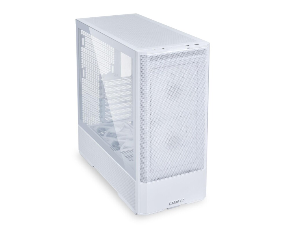 Кутия Lian Li LANCOOL 207 Mid-Tower, Tempered Glass, Бяло 2