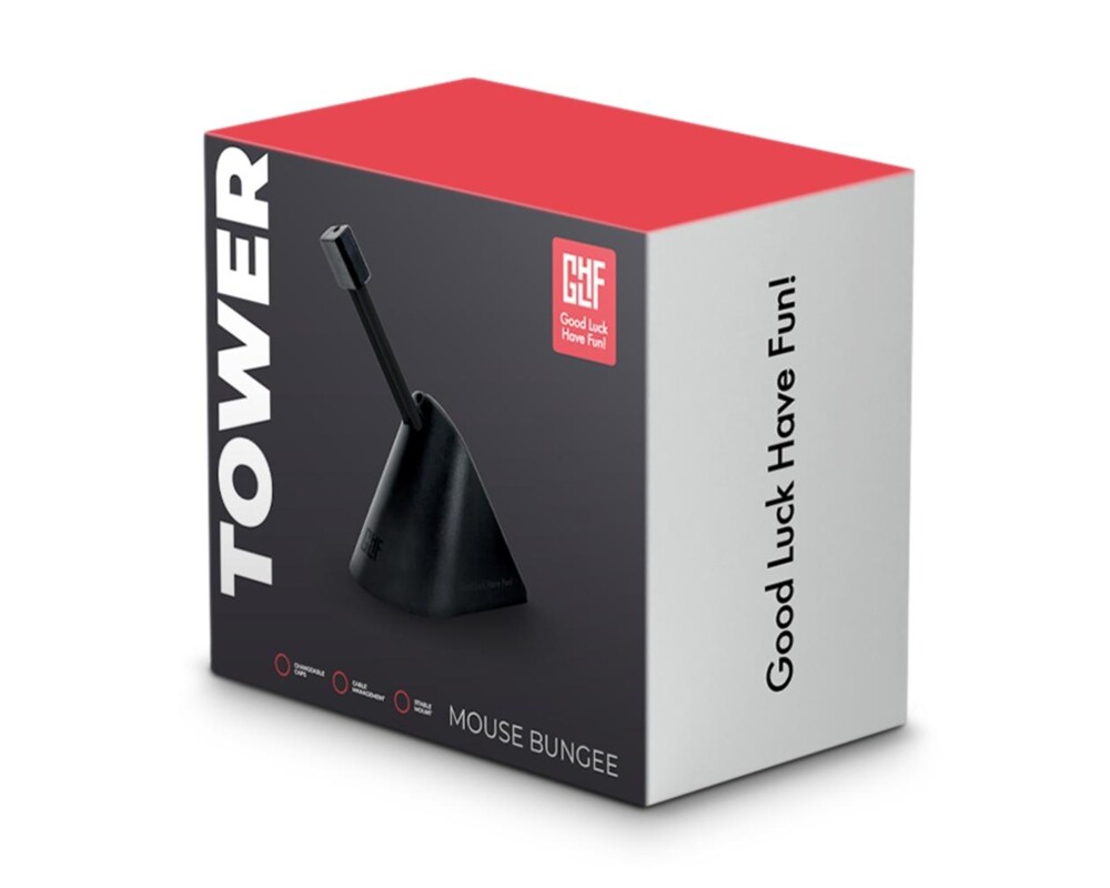 Геймърски аксесоари Геймърско Бънджи FragON 3 сменяеми цвята - Черно 4