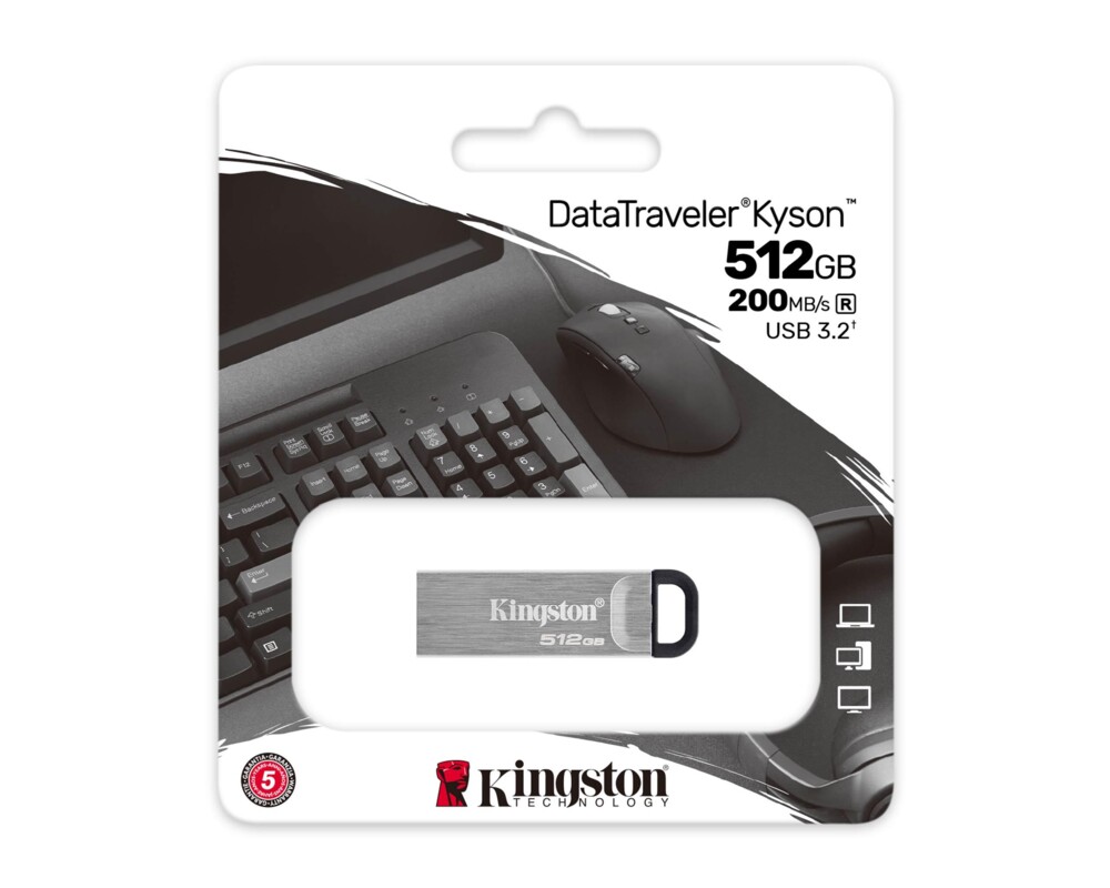Флаш памет Kingston 512GB DataTraveler Kyson 200MB/... 7