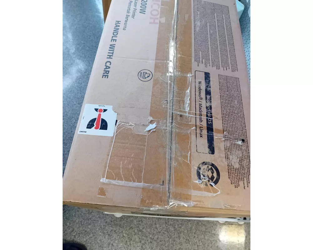 Принтер Лазерен принтер RICOH P C200W, Цветен, USB 2.0, LAN, WiFi, A4, 24 ppm, Разопакован 5