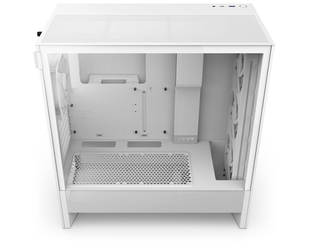 Кутия NZXT H5 Flow RGB 2024 White, Mid-Tower 5