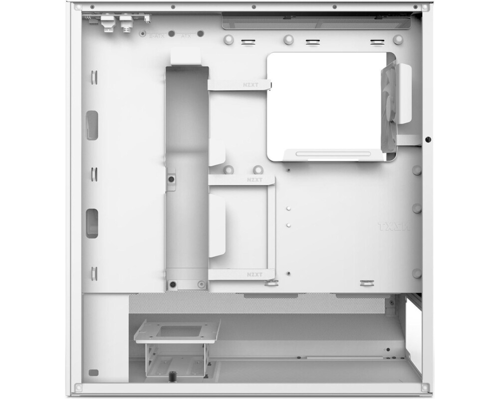 Кутия NZXT H5 Flow RGB 2024 White, Mid-Tower 7