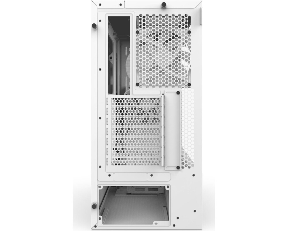 Кутия NZXT H5 Flow RGB 2024 White, Mid-Tower 8