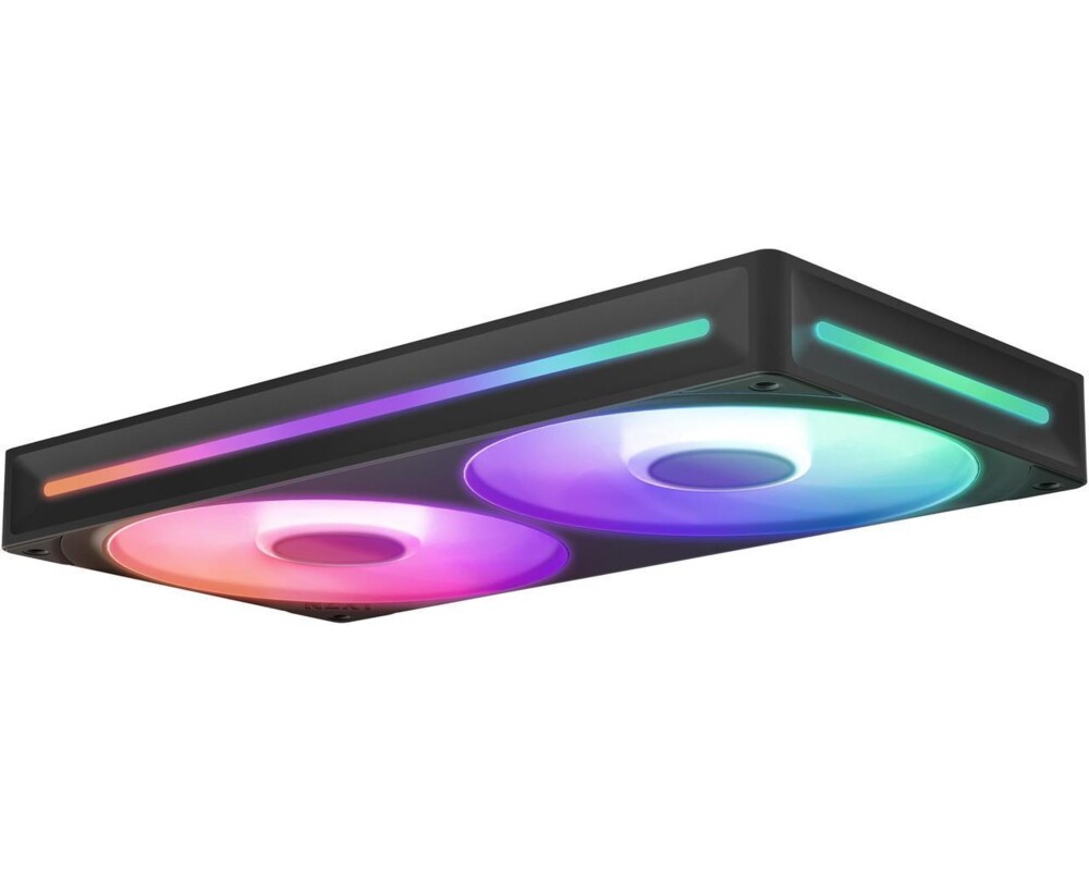 Вентилатор Комплект вентилатори NZXT F240 Black RGB Core 4