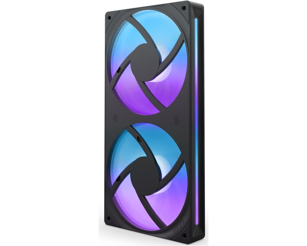 Вентилатор Комплект вентилатори NZXT F240 Black RGB Core 2