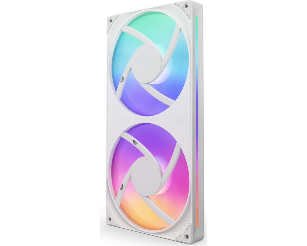 Вентилатор Комплект вентилатори NZXT F280 White RGB Core 2