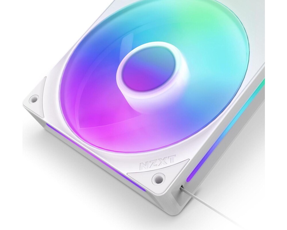 Вентилатор Комплект вентилатори NZXT F360 White RGB Core 4