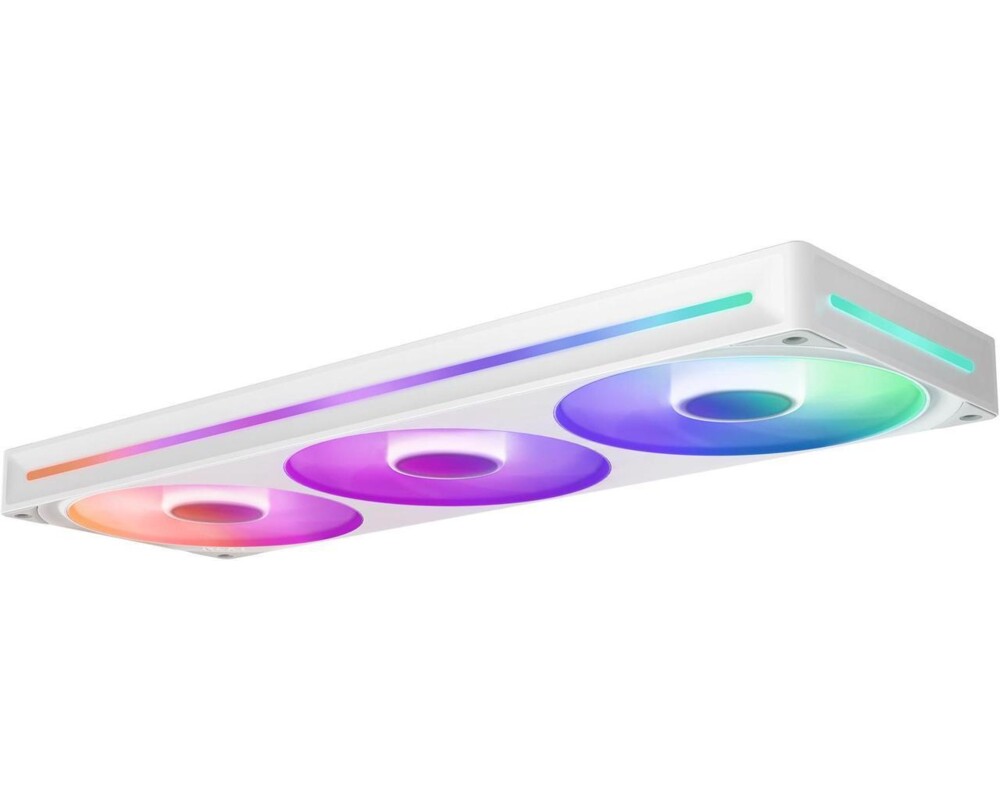 Вентилатор Комплект вентилатори NZXT F360 White RGB Core 3