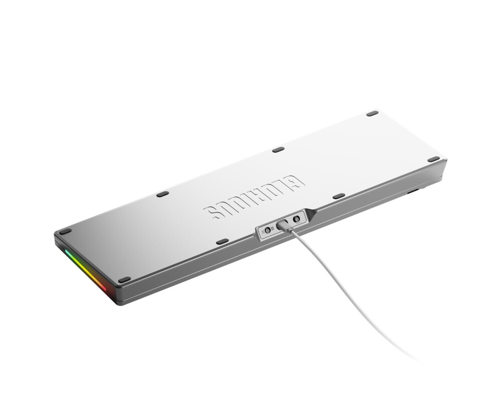 Клавиатура Геймърска механична клавиатура Glorious GMMK 3 Pro 100% Silver - Fox Linear Switches 6