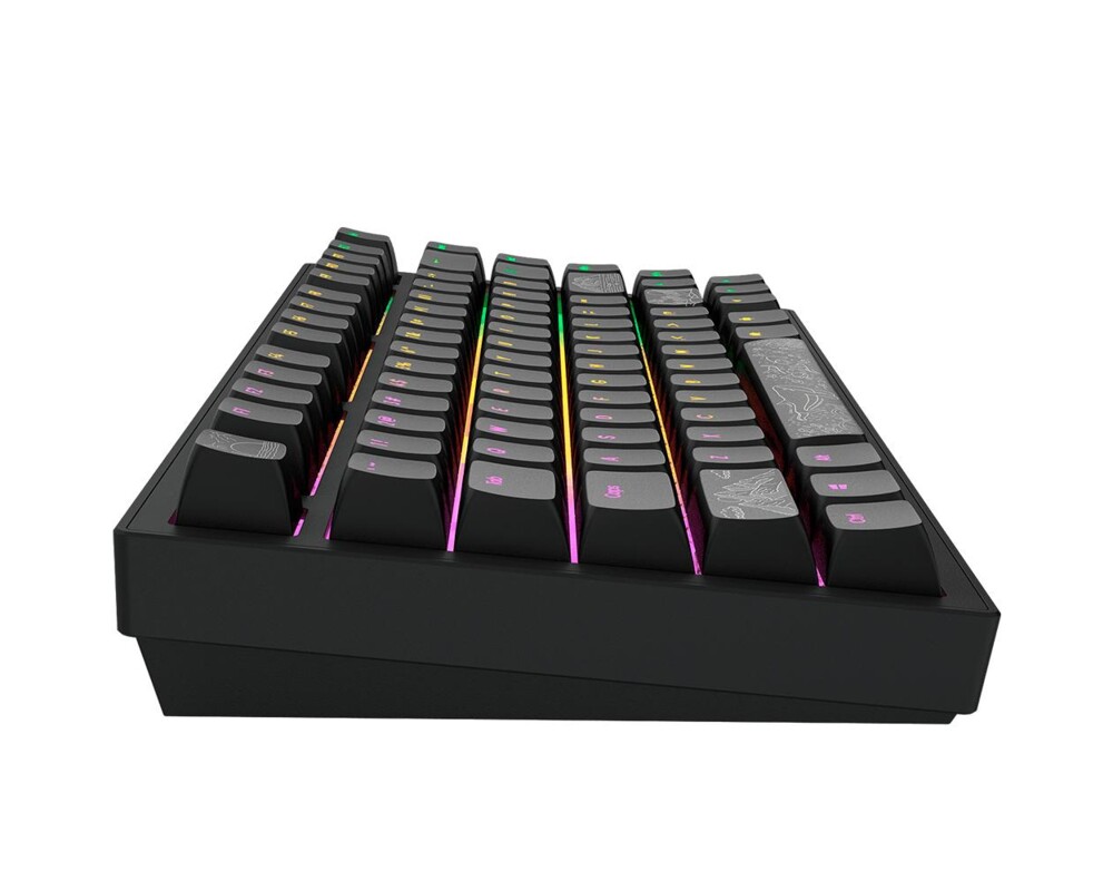 Клавиатура Геймърскa механична клавиатура Dark Project ALU81A Terra Nostra Black RGB 4