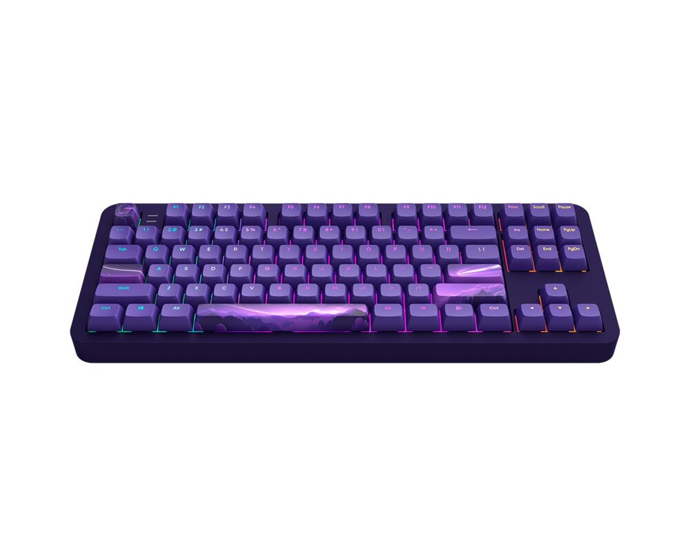 Клавиатура Геймърскa механична клавиатура Dark Project ALU87B Celestial RGB 2
