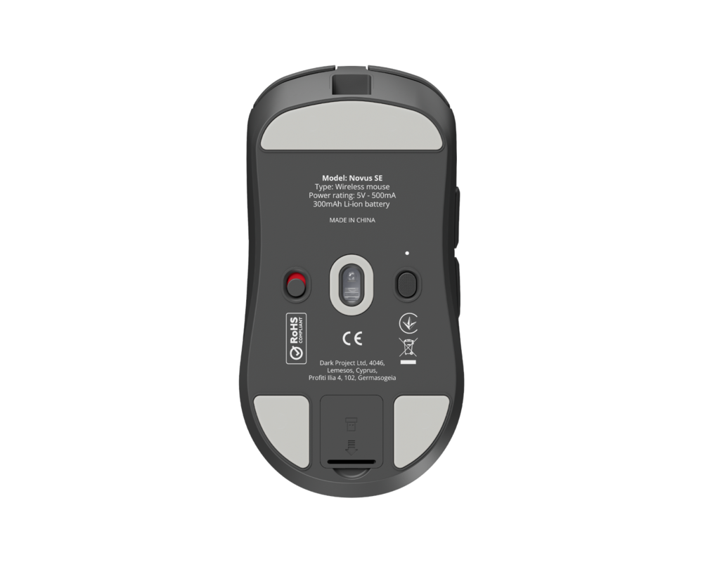 Мишка Геймърска безжична мишка Dark Project Novus SE - Black 7