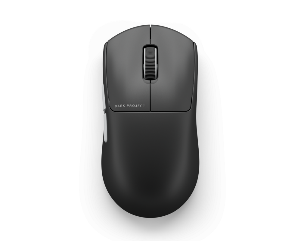 Мишка Геймърска безжична мишка Dark Project Nexus Ultra - Black/White 8K 2