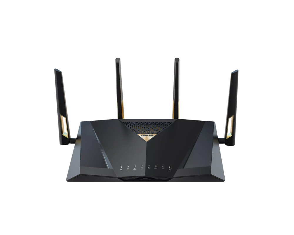 Рутер ASUS RT-BE88U Dual-band WiFi 7 AiMesh Extendable Performance Router 4K-QAM MLO Dual 10G ports SFP+ Four 2.5G ports 2