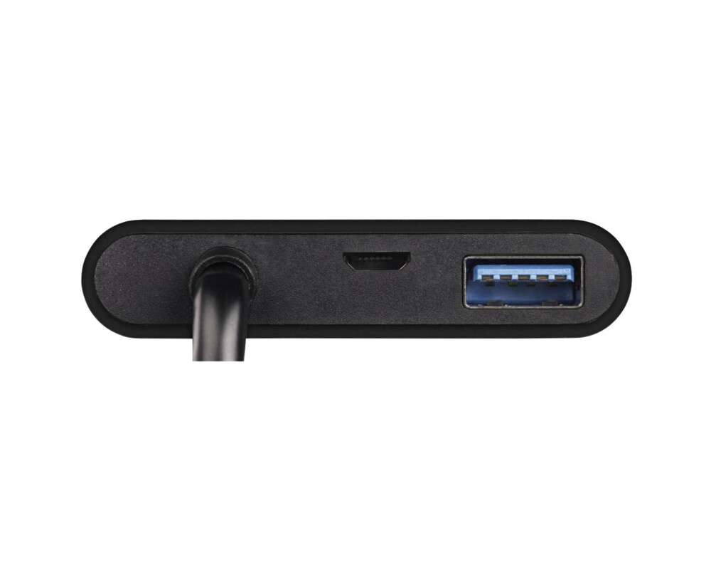 Адаптери HAMA 135729, 4 в 1, USB-C - 2 x USB 3.1, HDMI™, USB-C (данни), Черен 4