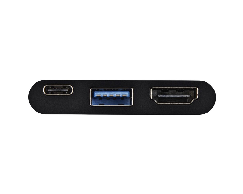 Адаптери HAMA 135729, 4 в 1, USB-C - 2 x USB 3.1, HDMI™, USB-C (данни), Черен 3