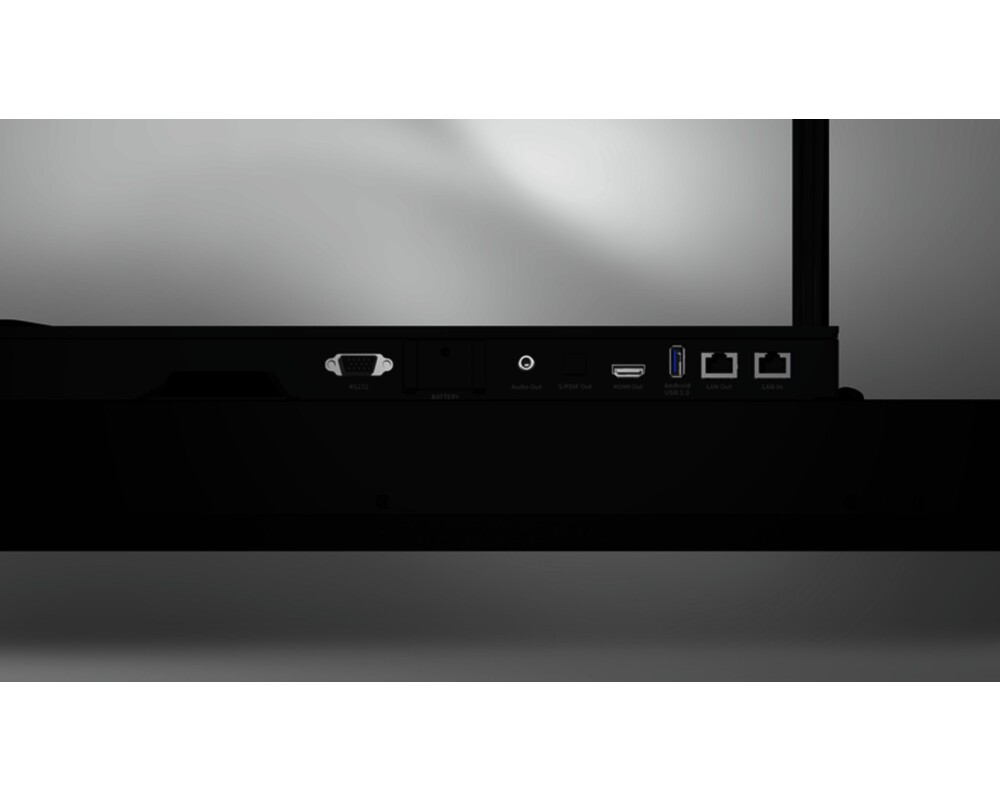 Интерактивен дисплей Интерактивен дисплей RICOH A7510, 65", 3840 x 2160, HDMI, DP, Android 13, USB, Мулти-тъч, Черен 3