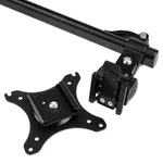 Стойка Kolink Chimera Dual, за 2 монитора за бюро, Регулируема, 36", 12 кг, Черна 3