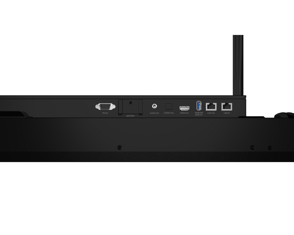 Интерактивен дисплей Интерактивен дисплей RICOH A8610, 65", 3840 x 2160, HDMI, DP, Android 13, USB, Мулти-тъч, Черен 3