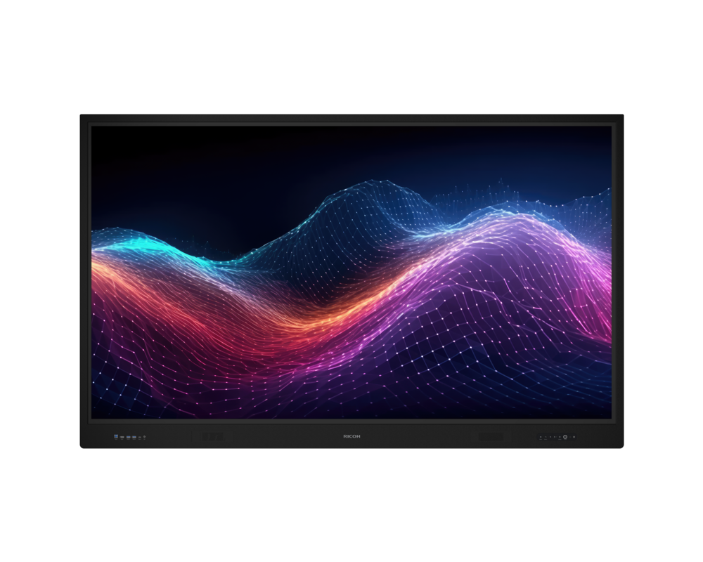 Интерактивен дисплей Интерактивен дисплей RICOH A8610, 65", 3840 x 2160, HDMI, DP, Android 13, USB, Мулти-тъч, Черен 2