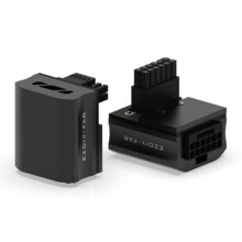  EZDIY-FAB адаптер за видеокарта 12VHPWR 600W - RVS 90° Black 792841 EZ-EZDPI189-30 на топ цена - PIC.bg