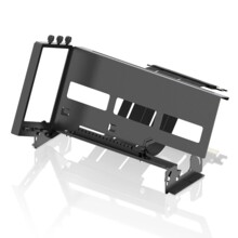  Брекет за вертикален монтаж на 45° GPU EZDIY-FAB PCIe 4.0 Riser Cable - Черен 792851 EZ-YIHPI333-2 на топ цена - PIC.bg
