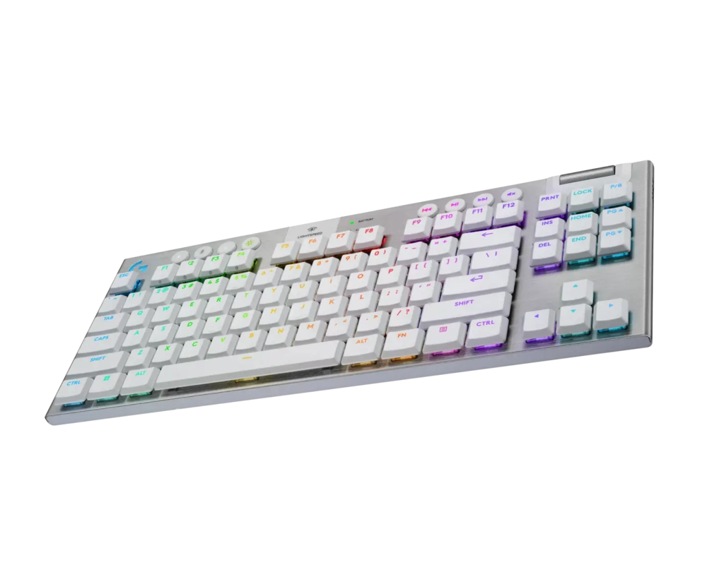 Клавиатура Logitech G915 X LIGHTSPEED TKL Low-Profile Wireless Gaming Keyboard - WHITE - US INT`L - EMEA28i-935 11
