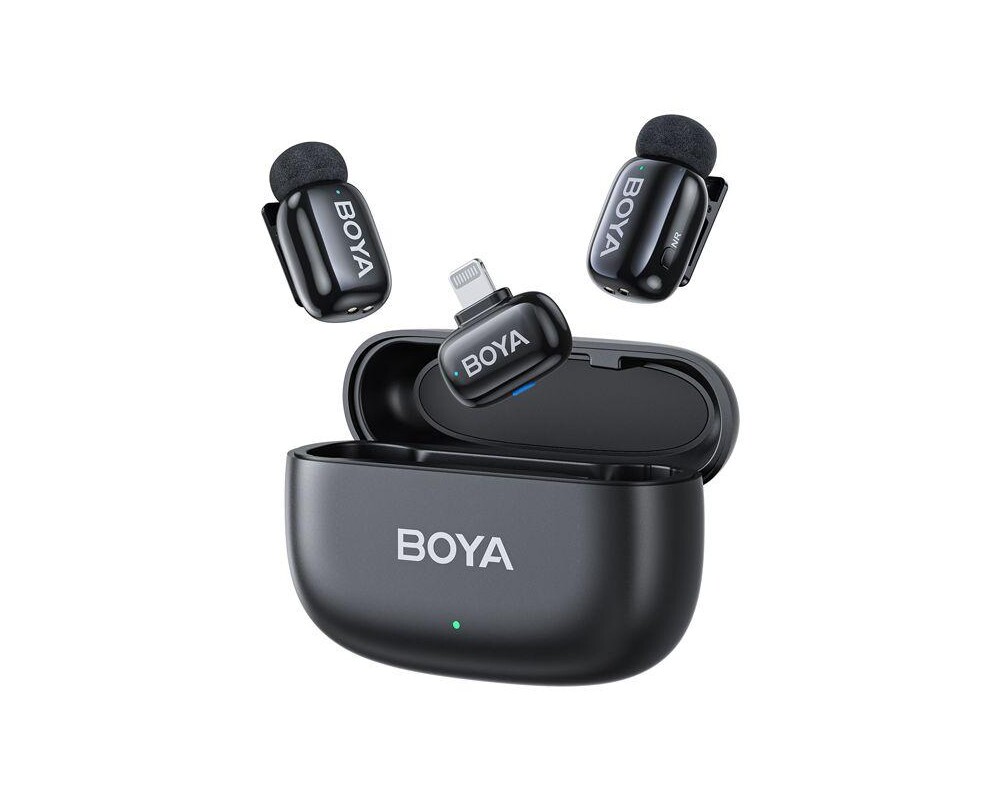Микрофон Безжична микрофонна система BOYA Mini с USB-Lightning