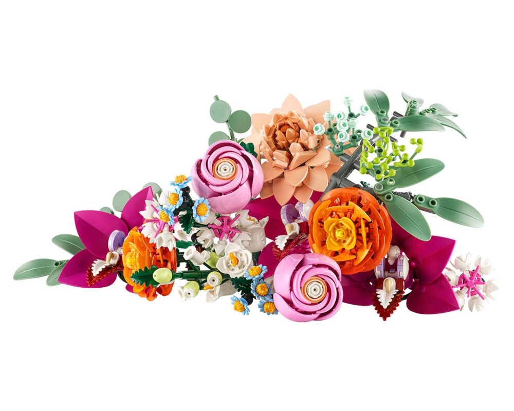 Конструктор LEGO  Botanicals - Beautiful Pink Flower Bouquet , 10342 2