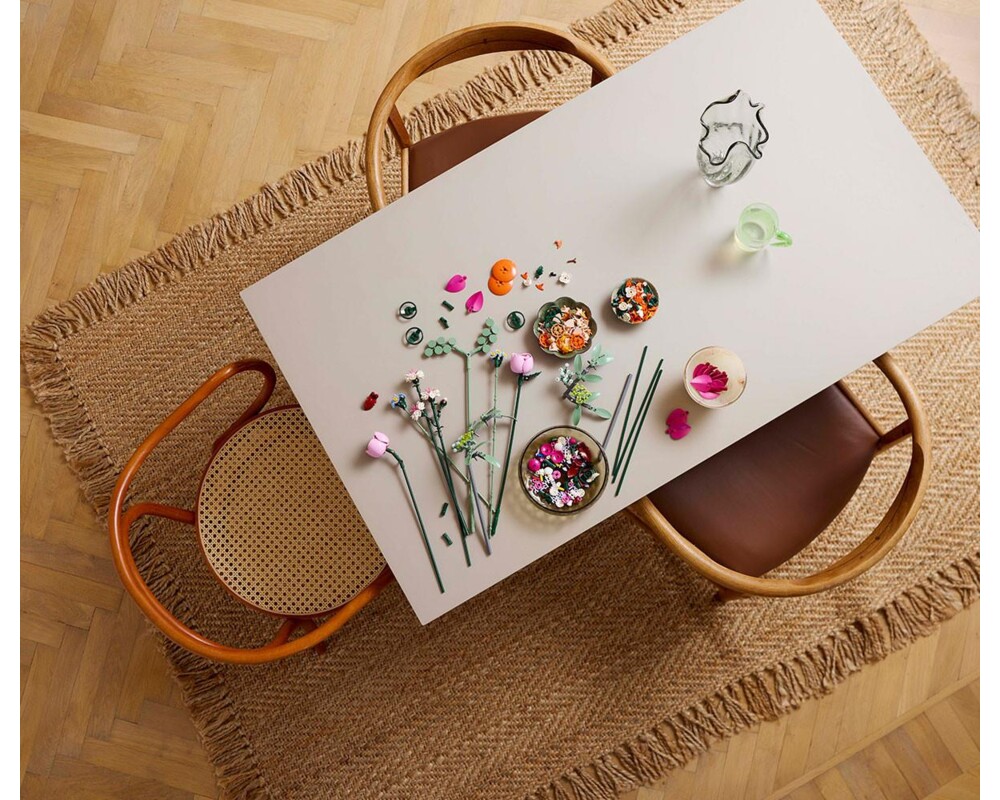 Конструктор LEGO  Botanicals - Beautiful Pink Flower Bouquet , 10342 3