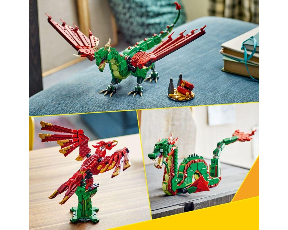 Конструктор LEGO Creator - Green Dragon, 31161 4