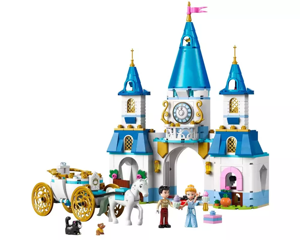 Конструктор LEGO Princess Cinderella's castle and horse-drawn carriage- 43275 2