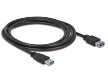  Delock Кабел удължителен екраниран USB 3.0 Type-A мъжко > USB 3.0 Type-A женско 2.0 m black 793755 DELOCK-85056 на топ цена - PIC.bg