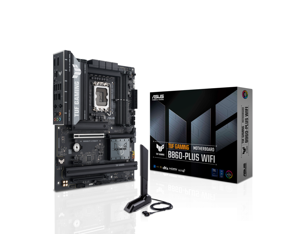 Дънна платка ASUS TUF GAMING B860-PLUS WIFI DDR5 6