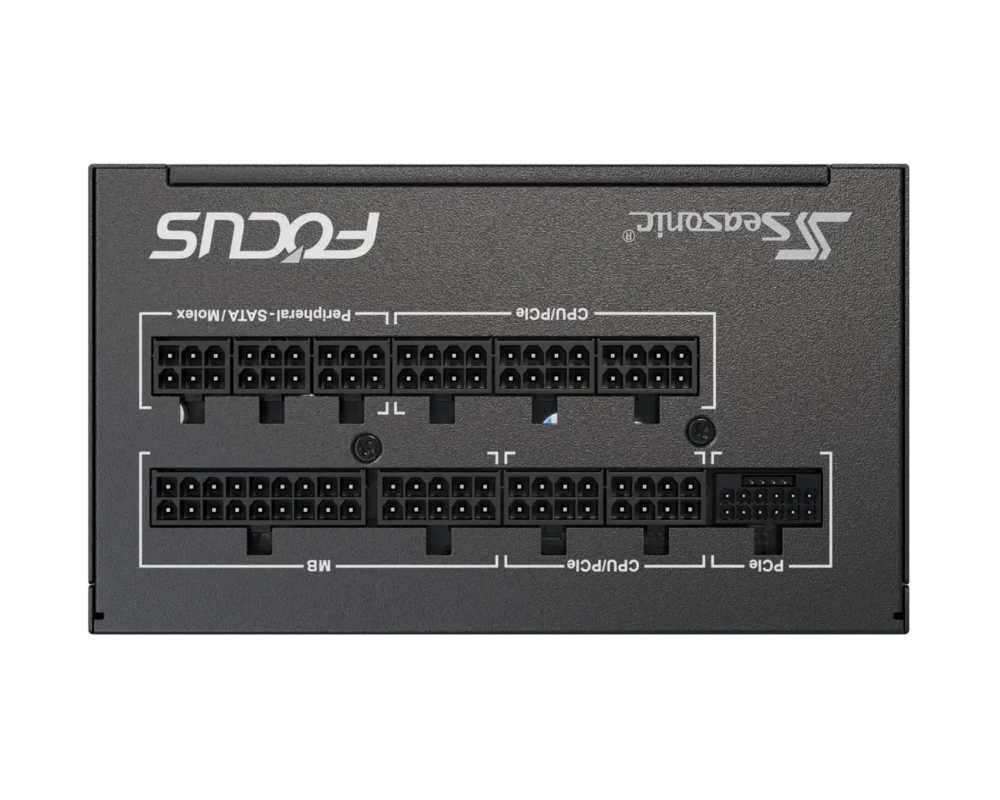 Захранване SEASONIC FOCUS GX-850 White - 850W 80+ Gold, ATX 3.1, PCIe 5.1, Fully Modular 15