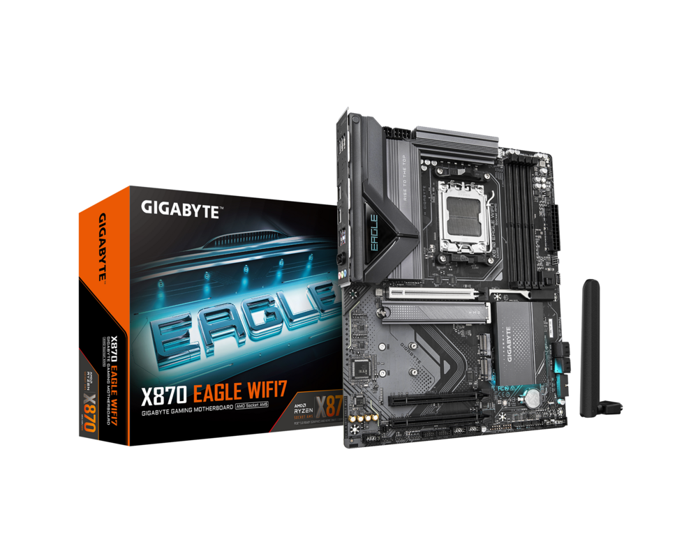 Дънна платка GIGABYTE X870 EAGLE WIFI 7, Socket AM5 4