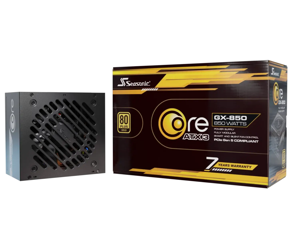 Захранване Seasonic ATX 3.1 850W Gold 17