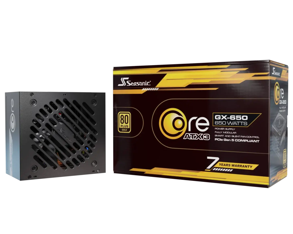 Захранване Seasonic ATX 3.1 650W Gold 17