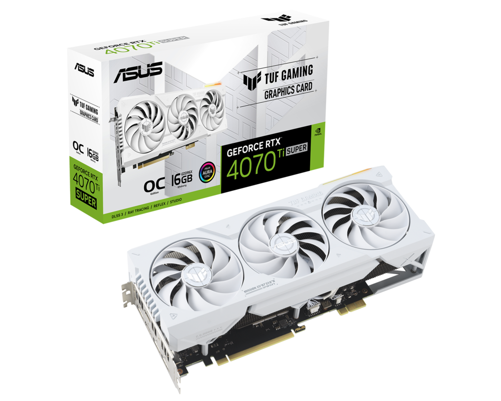 Дънна платка и Видео карта ASUS TUF GAMING Z790-BTF WIFI DDR5 + ASUS TUF RTX 4070 TI SUPER BTF 16GB GDDR6X 17