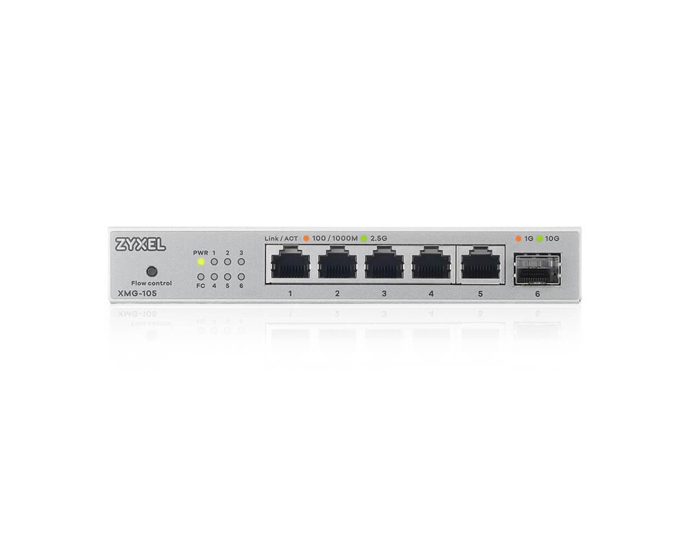 Switch (Комутатор) ZyXEL XMG-105 5 Ports 2 6