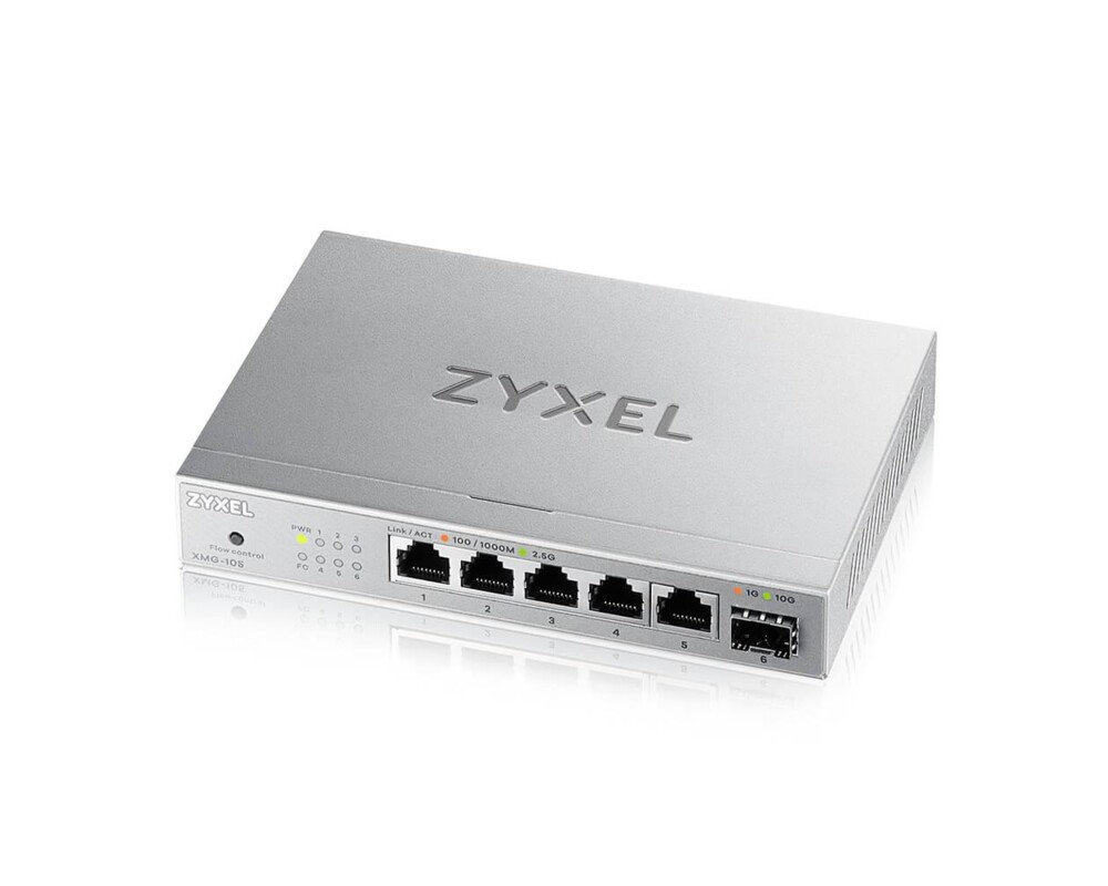 Switch (Комутатор) ZyXEL XMG-105 5 Ports 2 7