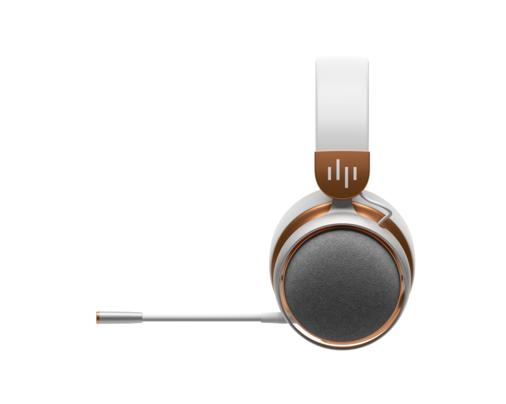 Слушалки Геймърски безжични слушалки Dark Project Sono Wireless - White/Gold 4