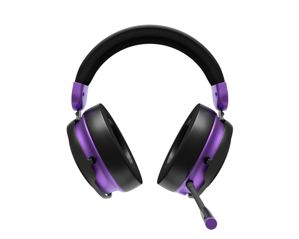 Слушалки Геймърски безжични слушалки Dark Project Sono Wireless - Black/Violet 3