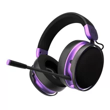  Геймърски безжични слушалки Dark Project Sono Wireless - Black/Violet 798505 FSH-DPP-HS-SONO-W-BLACK на топ цена - PIC.bg