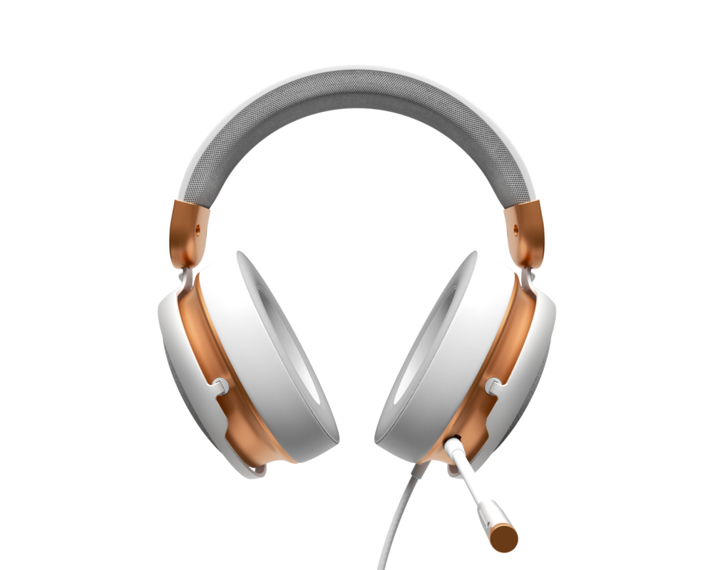 Слушалки Геймърски слушалки Dark Project Sono Wired - White/Gold 4