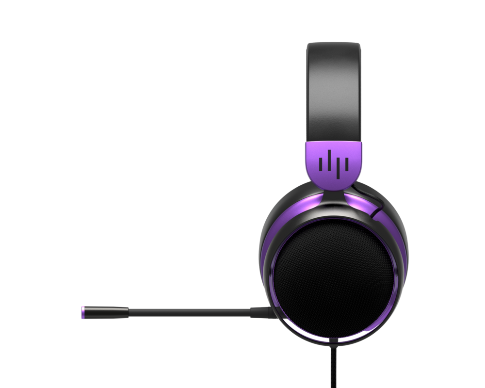 Слушалки Геймърски слушалки Dark Project Sono Wired - Black/Violet 6