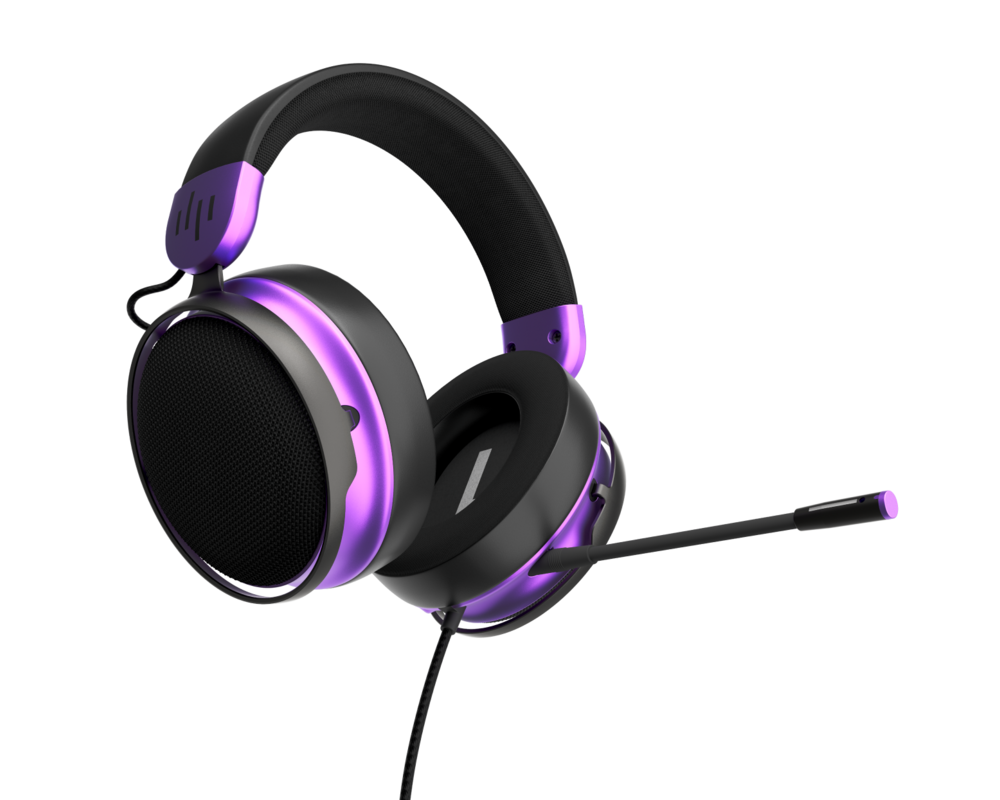 Слушалки Геймърски слушалки Dark Project Sono Wired - Black/Violet 3